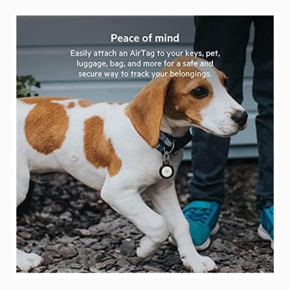 New Belkin AirTag Case with Strap, Secure Holder Protective Cover - Black NIB - Picture 6 of 9